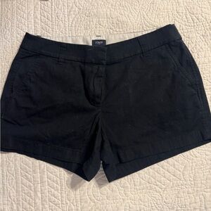 J. Crew Black Women's Chino Bermuda Shorts